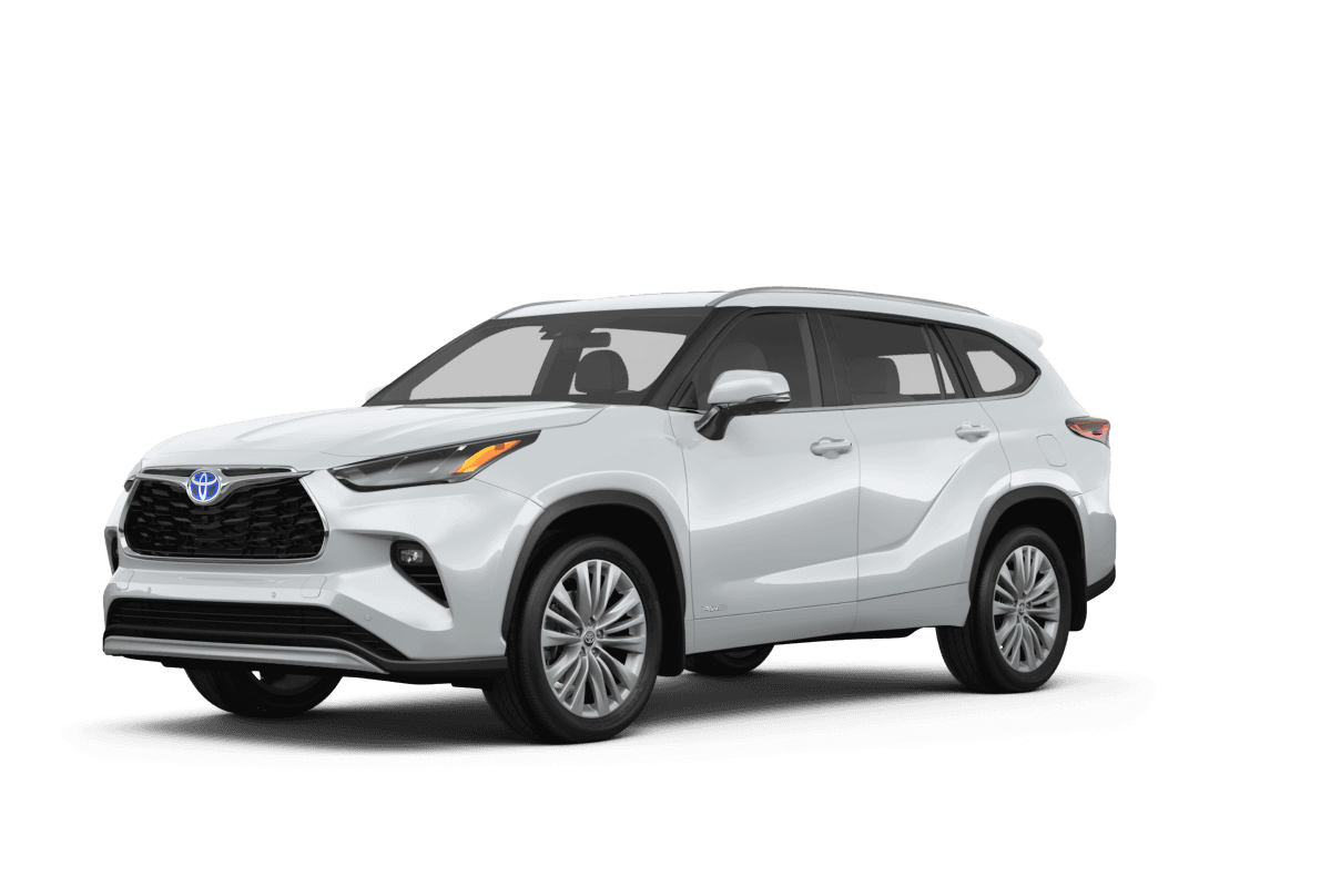 Toyota Highlander Hybrid - Front view Toyota Highlander Hybrid - Front view